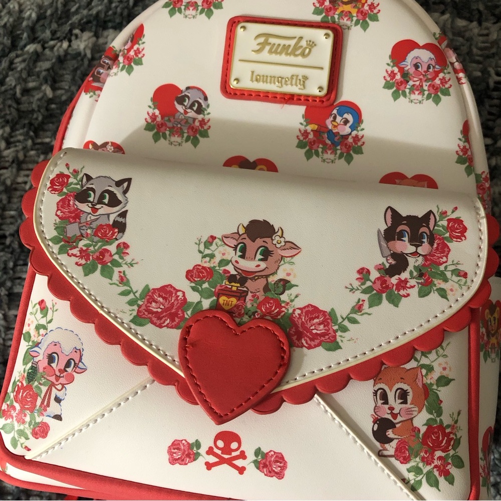 Loungefly Funko Villainous Valentines Mini Backpack - Picture 3 of 10